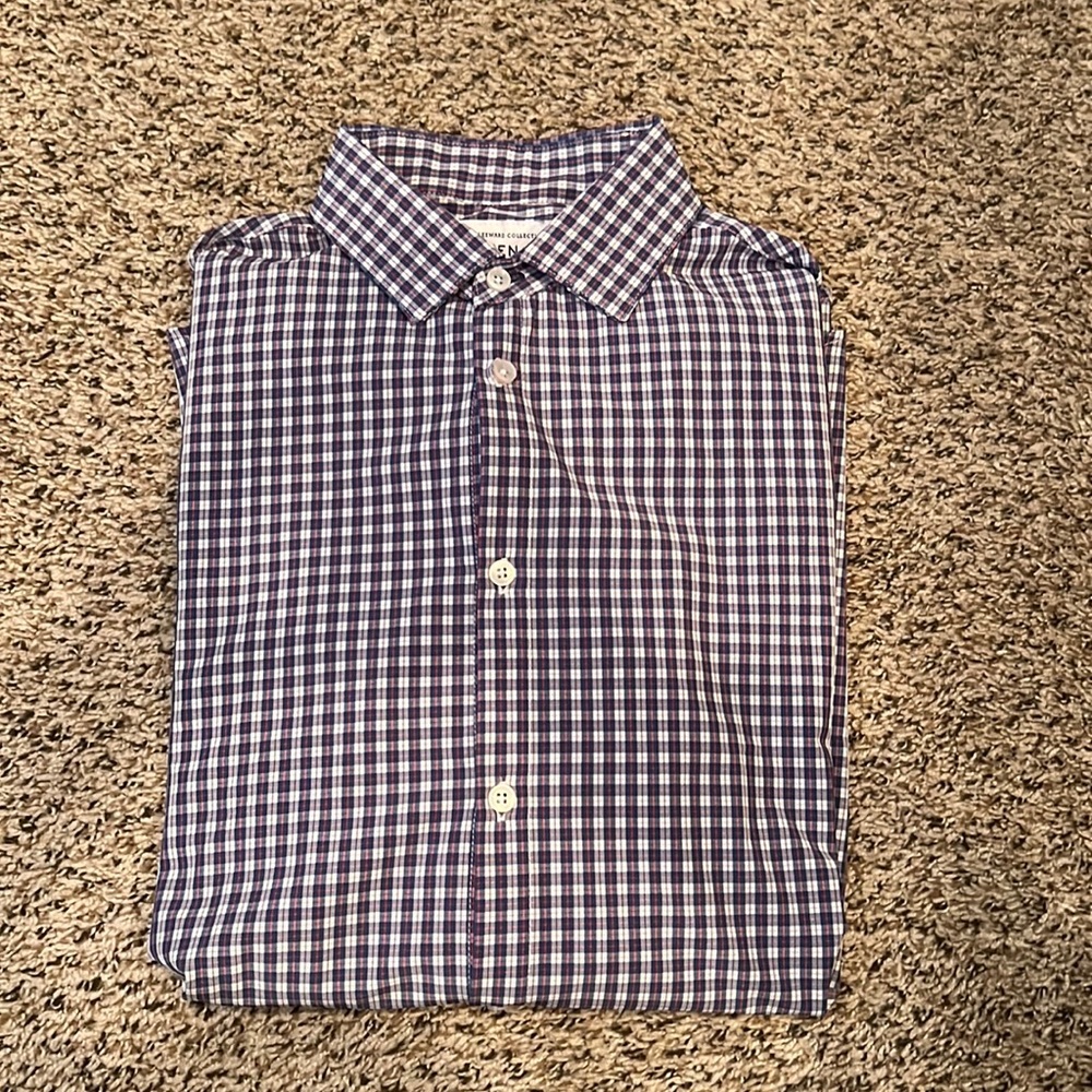 Mizzen and Main Dress Shirt - size large